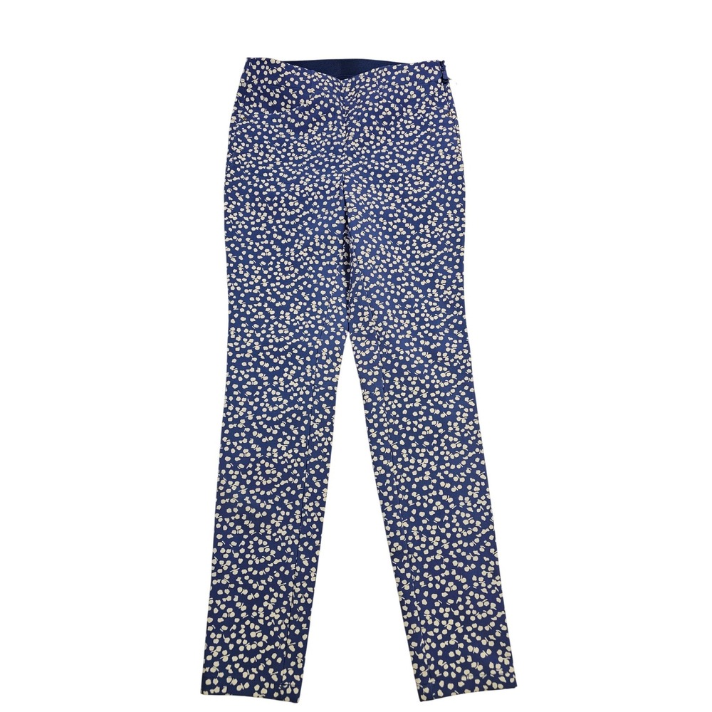 RLX Ralph Lauren Women Blue White Floral Golf Concept 1 Pants‎ Size 2 new